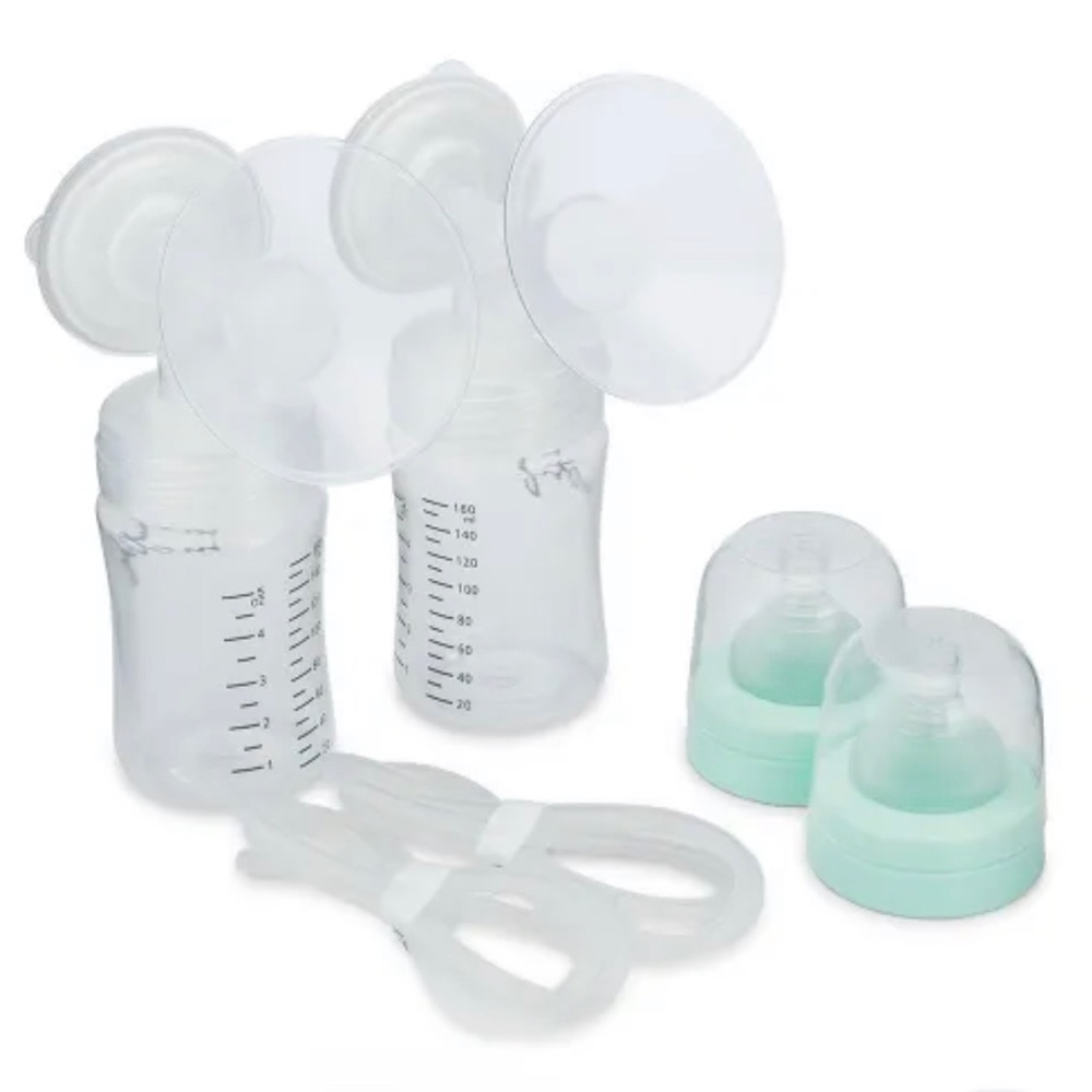 Motif replacement part to breast pump.